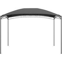 Berkfield Home Gazebo 3x4x2.65 m Anthracite 180 g/m in Black
