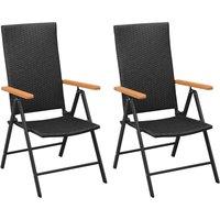 Berkfield Home Durable 3 Piece Garden Dining Set Black & Brown
