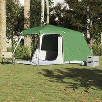 Berkfield Home Modern Camping Tent with Porch Dome 5-Person Green Waterproof