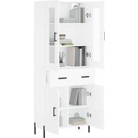 Berkfield Home Highboard White 69.5x34x180 cm Engineered Wood