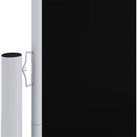 Berkfield Home Retractable Side Awning Black 200x1200 cm