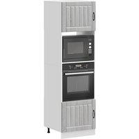 Berkfield Home Oven Cabinets 2 pcs Kalmar Grey Sonoma Engineered Wood