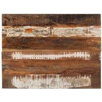 Berkfield Home Rectangular Table Top 60x80 cm 15-16 mm Solid Reclaimed Wood