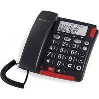 Swissvoice Big Button large screen, amplified corded telephone with programmable numbers in Black