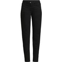 Lands' End Women's Slim Fit Stretch Denim Jeans in Black | Size: 14-16