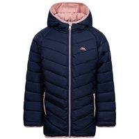 Trespass Women's Valard Quilted Jacket in Navy | Size: 5-6