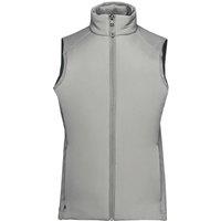 Stormtech Women's Nylon Lightweight Water Repellent Thermal Vest with Standing Collar in Grey | Size: Large