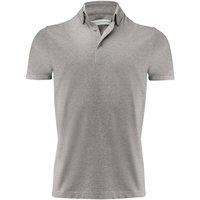 James Harvest Men's American Supreme Polo Shirt in Grey | Size: Large