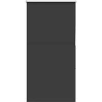 Berkfield Home Roller Blind Blackout Black 75x150 cm Fabric Width 70.7 cm Polyester