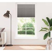 Berkfield Home Pleated Blind Anthracite 110x200 cm Fabric Width 109.4 cm Polyester in Dark Grey