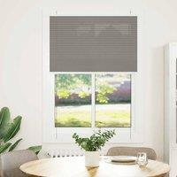 Berkfield Home Pleated Blind Anthracite 100x150 cm Fabric Width 99.4 cm Polyester in Dark Grey