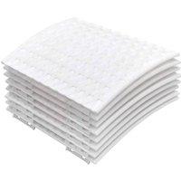 Berkfield Home Beautiful Christmas Tree Skirt White 65x23 cm Plastic | Size: 65x23 cm