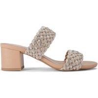 Carvela Women's 'Twisted Jewel' Heels in Beige | Size: 8
