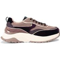 KG Kurt Geiger Women's 'Lisbon Lace Up' Trainers in Wine | Size: 5