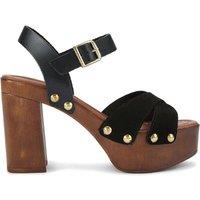 KG Kurt Geiger Women's 'Rua Block' Sandals in Black | Size: 8