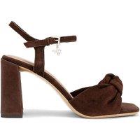 KG Kurt Geiger Women's 'Signet' Suede Heels in Brown | Size: 3