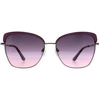 Guess Women's Square Violet Bordeaux Mirror GU7738 in Purple