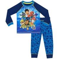 Paw Patrol Boy's Group Print Pyjamas in Blue | Size: 2-3 Years