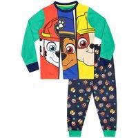 Paw Patrol Boy's Pup Print Pyjamas in Blue | Size: 12-18 m