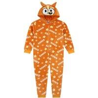 Bluey Boy's Bingo Onesie in Orange | Size: 4-5 Years