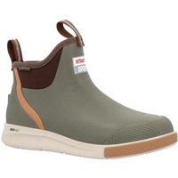 XTRATUF Men's Ankle Deck Boot Sport in Olive | Size: 6