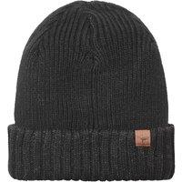 Sealskinz Men's Waterproof Cold Weather Roll Cuff Beanie Hat in Black | Size: Large/XL
