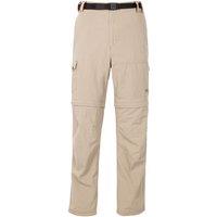 Trespass Men's Rynne Moskitophobia Hiking Trousers in Light Beige | Size: Large