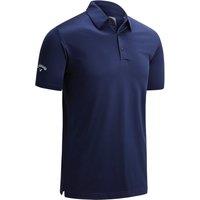 Callaway Men's Swing Tech Solid Colour Polo Shirt in Navy | Size: Large