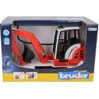 Bruder Schaeff HR16 Red & White Mini Excavator Vehicle