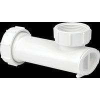 McAlpine WHB-1 Wash Hand Basin & Bath Space Savers with Self-Closing Waste in White