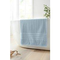 Bianca 'Hotel' Cotton Bath Sheet in Blue