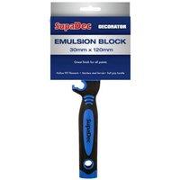 SupaDec Emulsion Flat Paint Brush in Black