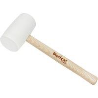 Bluespot Tools White Rubber Mallet 454g (16oz)