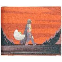 Hasbro Star Wars The Mandalorian Din Djarin & Grogu Bi-fold Wallet, Multi-colour (MW730375STW)