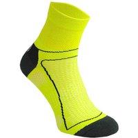 COMODO Men's 1 Pack High Vis Neon Low Cut Cycling Socks in Yellow | Size: 6-8