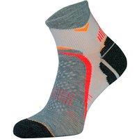 COMODO Men's 1 Pack Drytex Yarn Arch Support Durable Running Socks in Grey | Size: 9-11