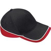 Beechfield Men's Teamwear Competition Cap in Black