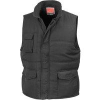 Result Men's Promo Body Warmer in Black | Size: 4XL