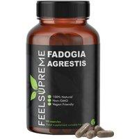 Feel Supreme Fadogia Agrestis Natural Testosterone Support 90 Caps in Black