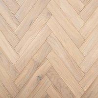 Vinyl Flooring UK Herringbone Engineered Flooring Alverstoke Oak Brushed UV Oiled in Light Oak