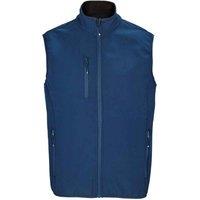SOL'S Men's Falcon Softshell Body Warmer in Dark Blue | Size: 3XL