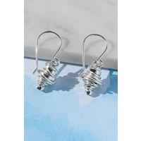 Otis Jaxon London Women's Coiled Sterling Silver Drop Earrings