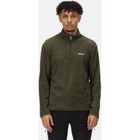 Regatta Men's Thompson Lightweight Half Zip Fleece in Dark Green | Size: Medium