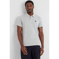 TOG24 Men's 'Braunton' 100% Cotton Pique Polo Shirt in Light Grey | Size: Small