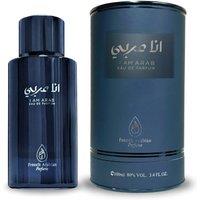 French Arabian Perfume Men's Ana Arabic - I Am Arab 100ml Eau de Parfum for Men - Bold & Fragrance in Clear