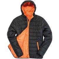Result Core Men's Padded Jacket in True Black | Size: 3XL