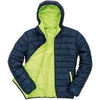 Result Core Men's Padded Jacket in Navy | Size: XS