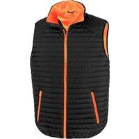 Result Men's Thermoquilt Gilet in Black | Size: XS