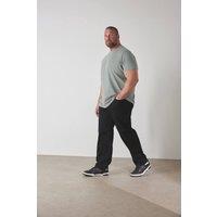BadRhino Men's Loose Fit Stretch Jeans in Black | Size: 50R