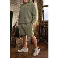 BadRhino Men's Sun Bleached Jogger Shorts in Green | Size: 2XL